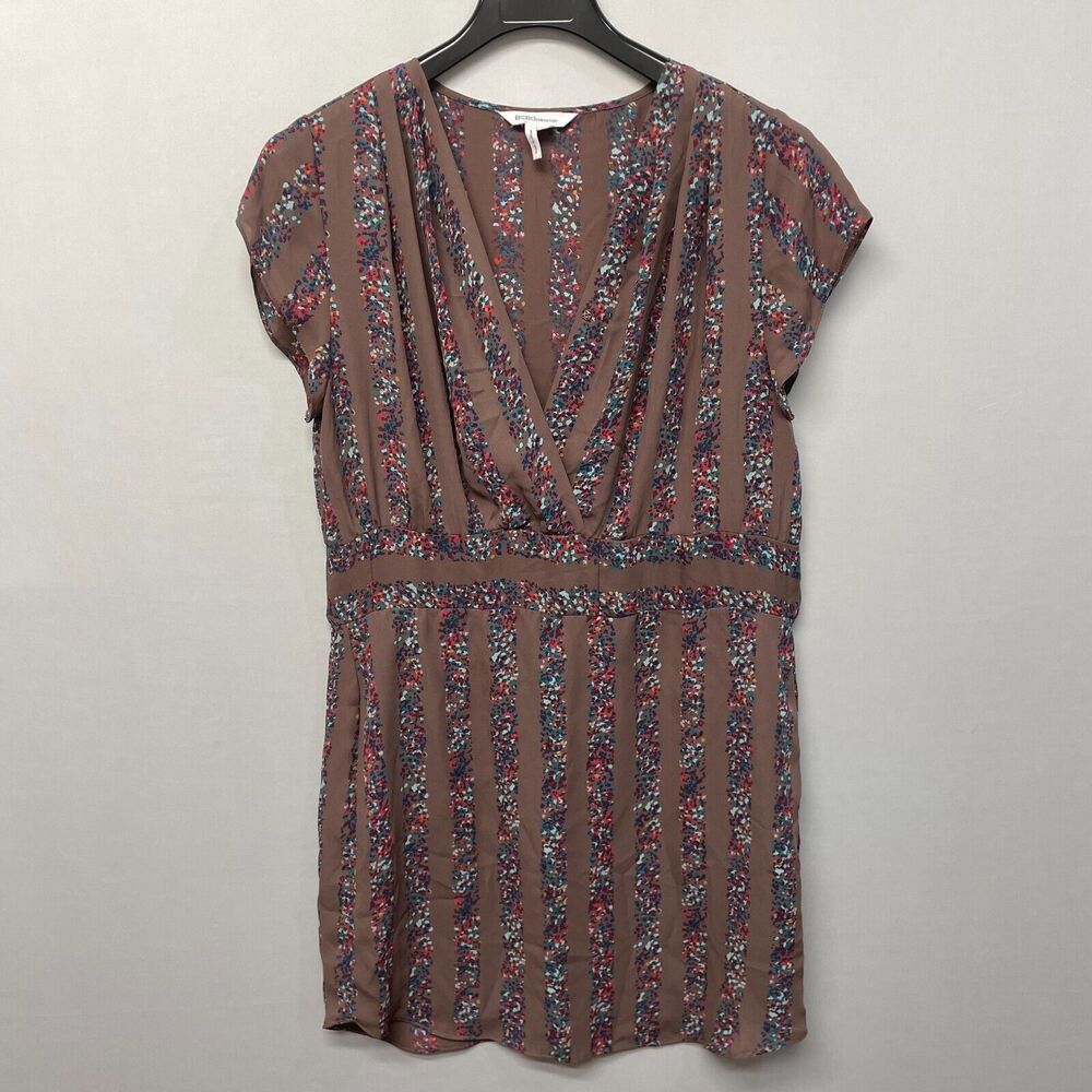 BCBGeneration Women Babydoll Artsy Boho Dress Size Small Y2K Mini M279 -28